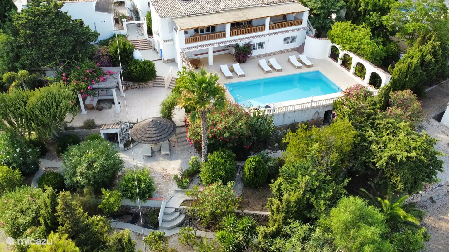 Die Bucht, beheizter Pool und Meerblick in Spanien, Costa Blanca, Benissa - villa