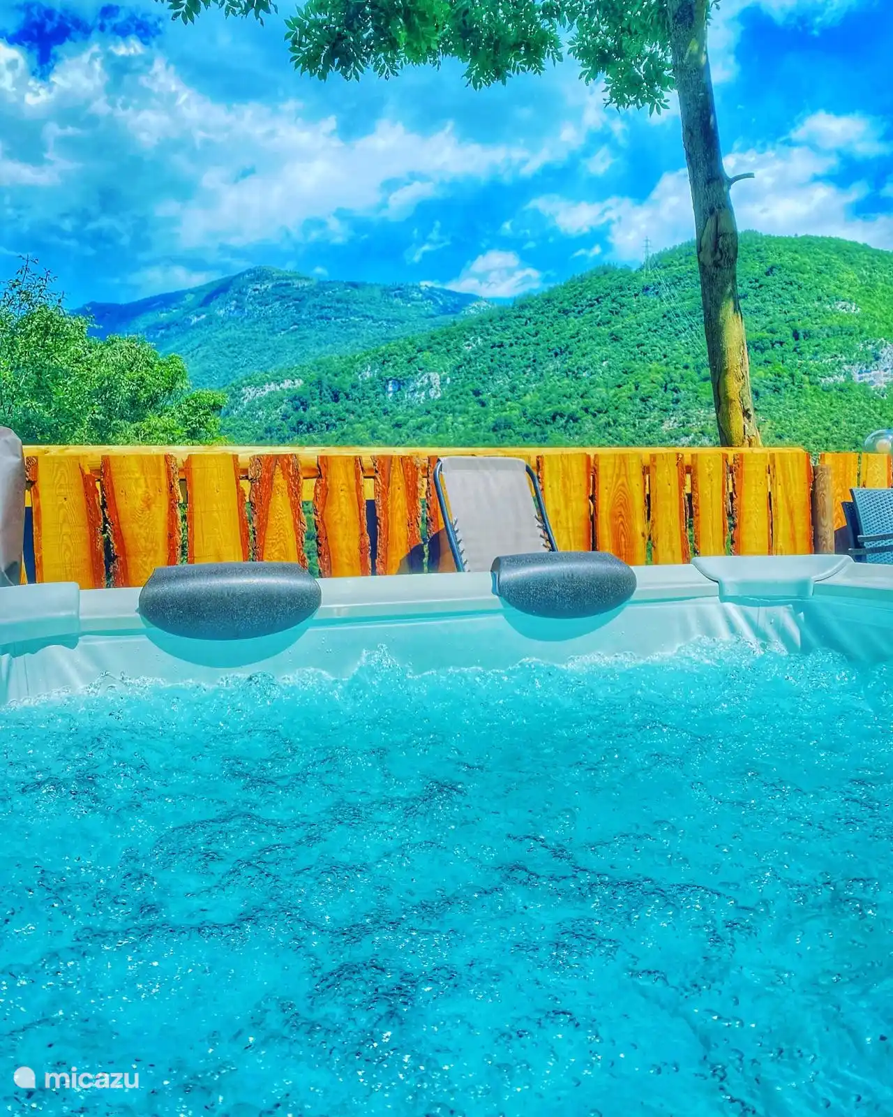 Hydromassage im Wellnessbereich