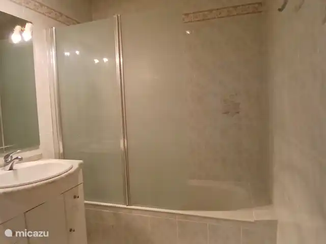 Avenue de la Résistance  | Belgique, Anvers, Anvers - appartement Salle de bain avec baignoire et douche