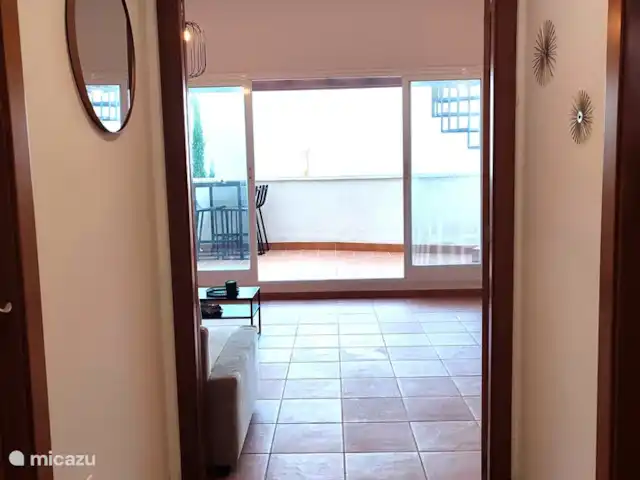 Casa Hannah huren in Spanje, Costa Blanca, Finestrat - vakantiehuis Uitzicht van living naar buiten toe