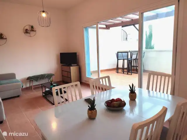 Casa Hannah huren in Spanje, Costa Blanca, Finestrat - vakantiehuis Living (eetgedeelte)