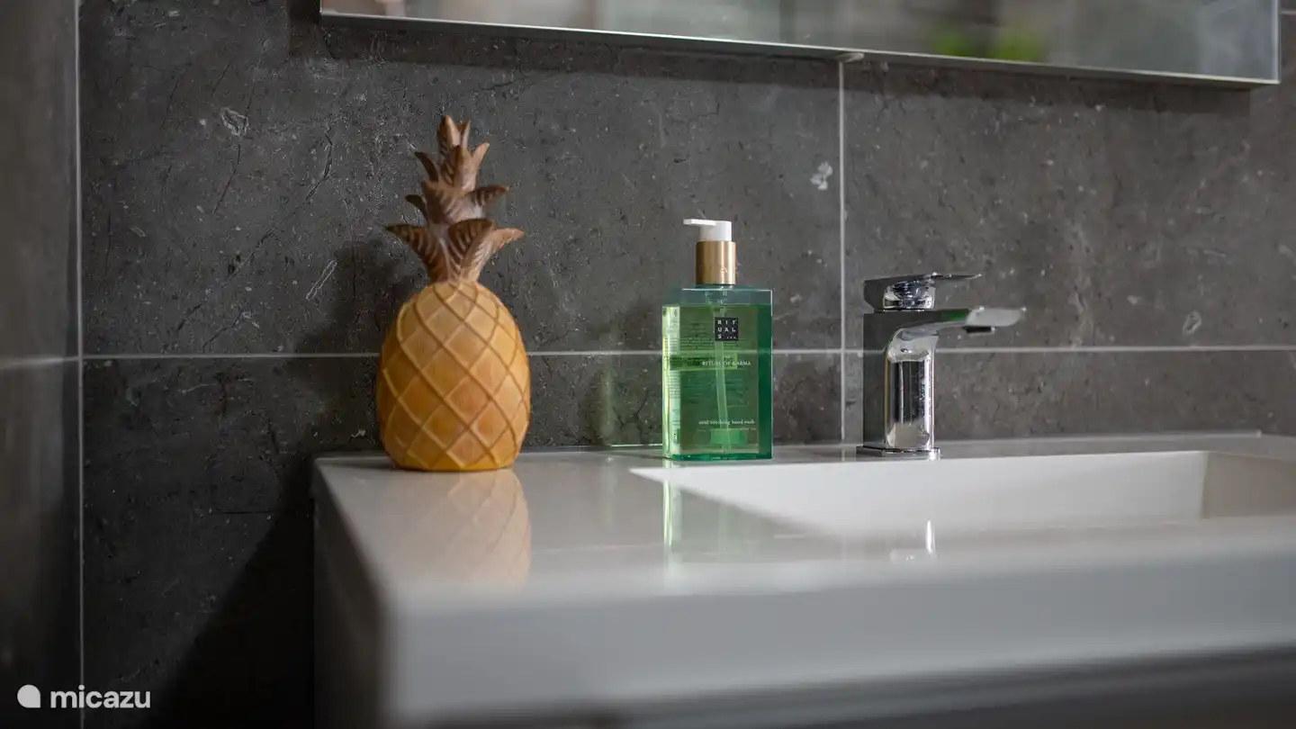 salle de bain de luxe à l'étage