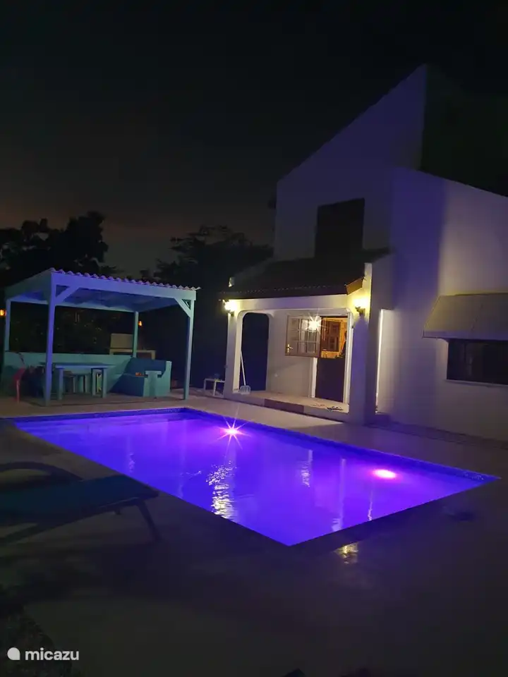 Lumière LED à la piscine (peut être changée à volonté)