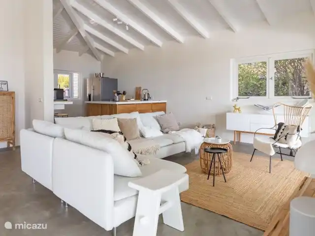 Villa Witsand en Curazao, Bandabou (oeste), Coral Estate, Rif St.Marie - villa Salón 1er piso