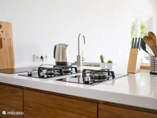 Villa Witsand en Curazao, Bandabou (oeste), Coral Estate, Rif St.Marie - villa cocina