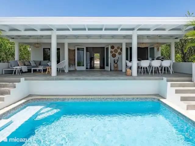 Villa Witsand en Curazao, Bandabou (oeste), Coral Estate, Rif St.Marie - villa Porche