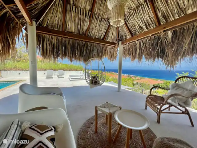 Villa Witsand en Curazao, Bandabou (oeste), Coral Estate, Rif St.Marie - villa Palapa