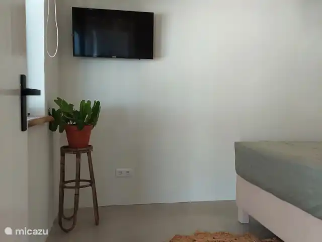 Apartamento Bamboo  en Curazao, Bandabou (oeste), Fontein - apartamento Dormitorio con smart TV y aire acondicionado