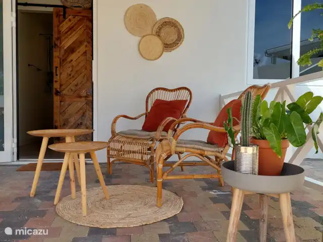 Apartamento Bamboo  en Curazao, Bandabou (oeste), Fontein - apartamento Encantador lugar para relajarse en y desde las tumbonas