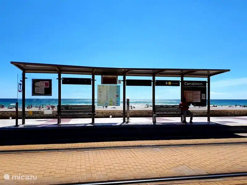 Karabiner Straßenbahnhaltestelle