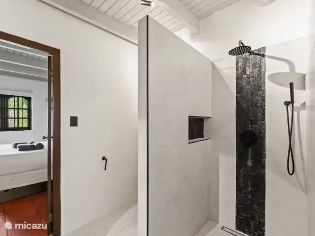 Hacienda Azul | Curaçao, Banda Ariba (est), Jan Thiel - villa Douche à effet pluie