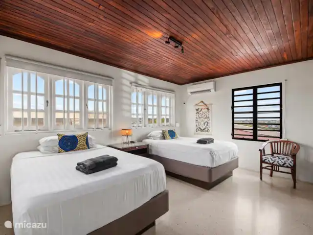 Hacienda Azul | Curaçao, Banda Ariba (est), Jan Thiel - villa Chambre au 1er étage côté nord