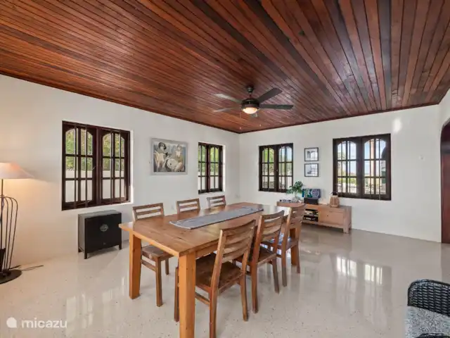 Hacienda Azul | Curaçao, Banda Ariba (est), Jan Thiel - villa Salle à manger