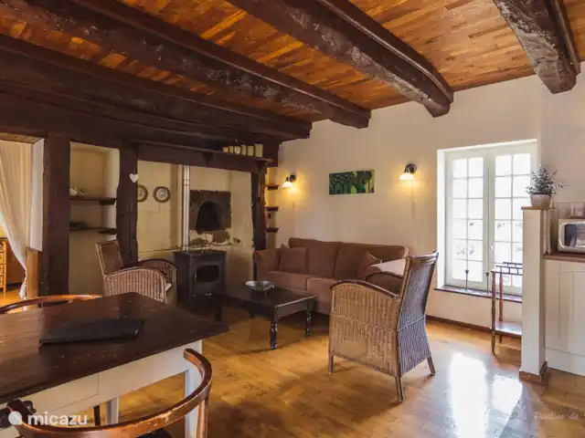 Location de Vacances France, Corrèze, Perpezac-le-Blanc, gîte / cottage - Domaine Leyvinie, Gîte Syrah Domaine Leyvinie, Gite Syrah, séjour avec chambre 1