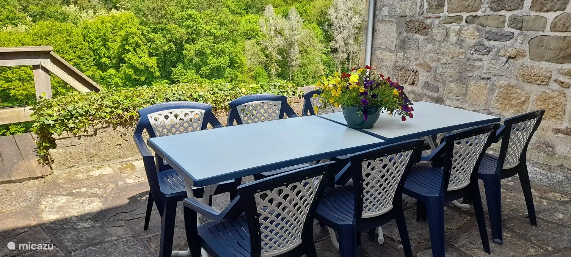 Domaine Leyvinie, Gîte Grenache, Terrasse