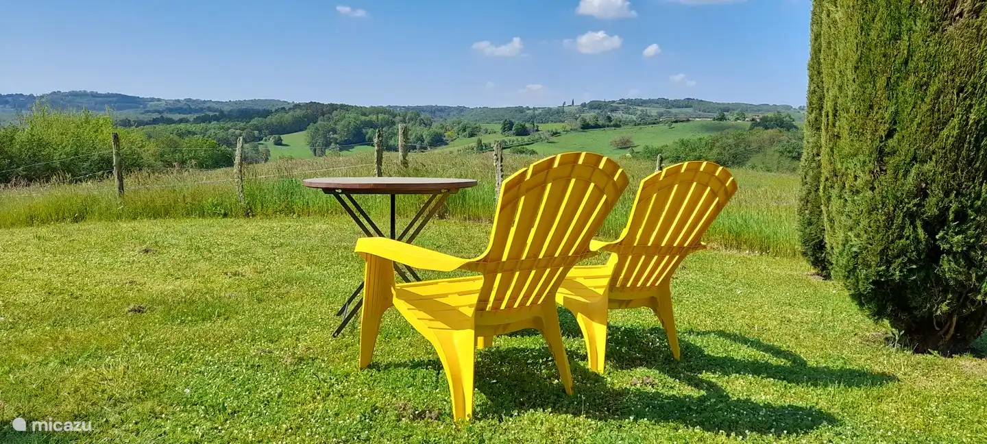 Domaine Leyvinie, der Blick vom Pool
