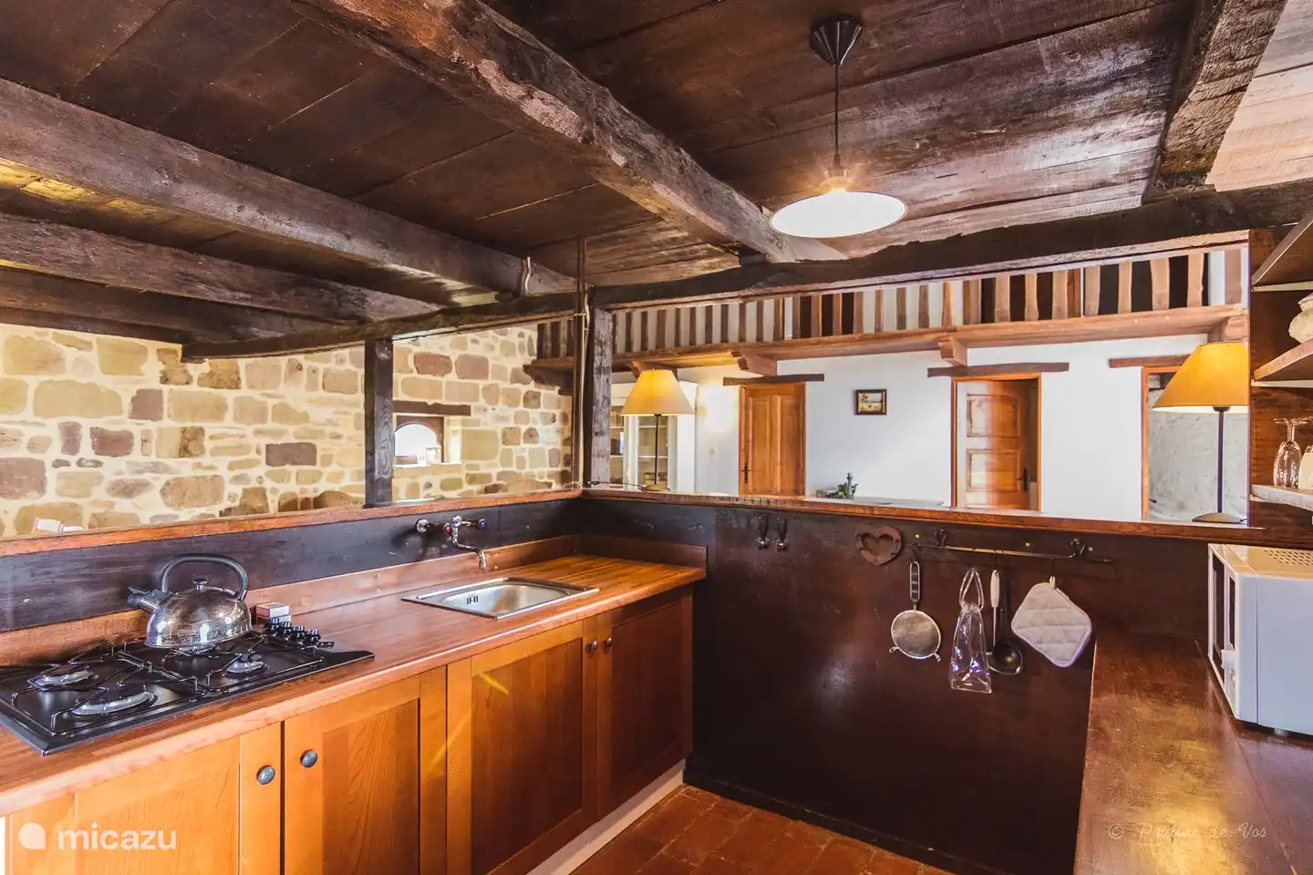 Domaine Leyvinie, Gite Grenache, Küche