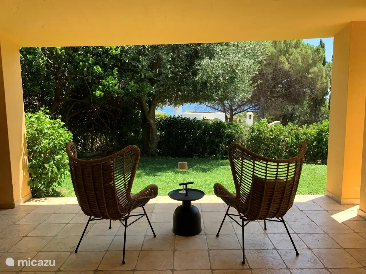 Foto Außenterrasse.