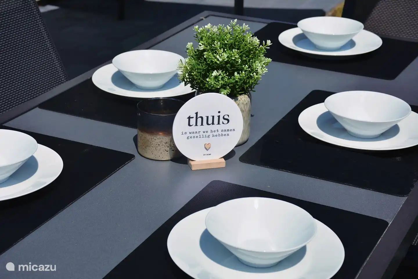 Gezellig samen eten. 