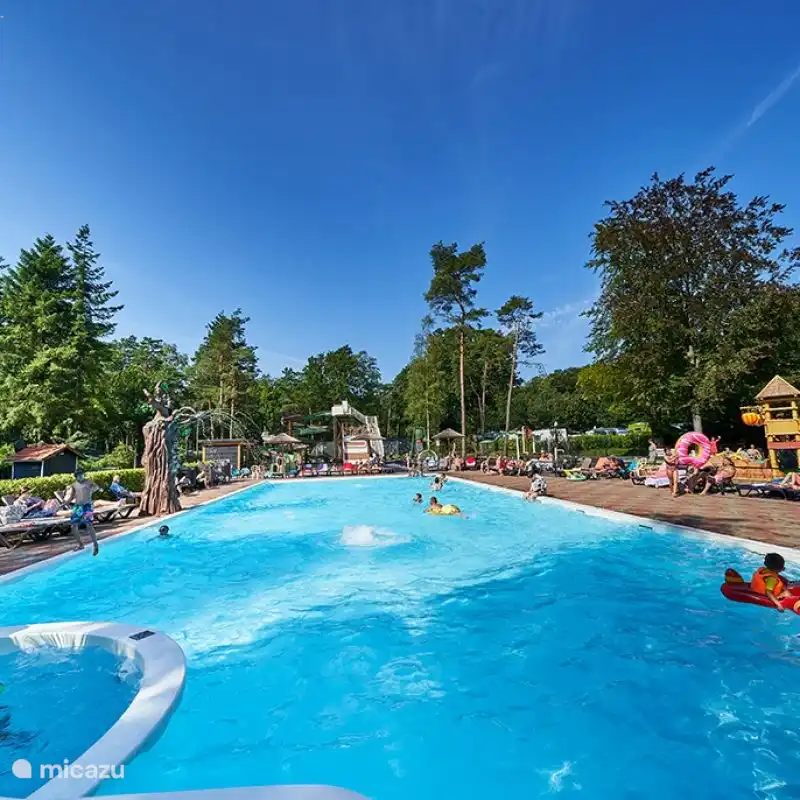 Heerlijk vertoeven in het zwembad