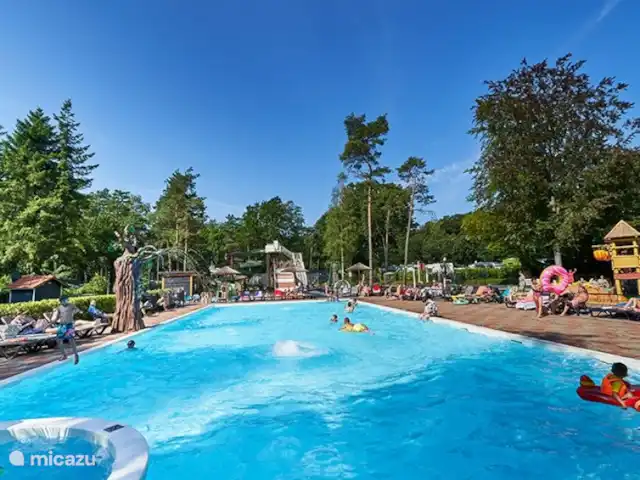 Location de Vacances Pays-Bas, Gueldre, Beekbergen, chalet - Chalet 't Veluws Huuske Agréable séjour à la piscine