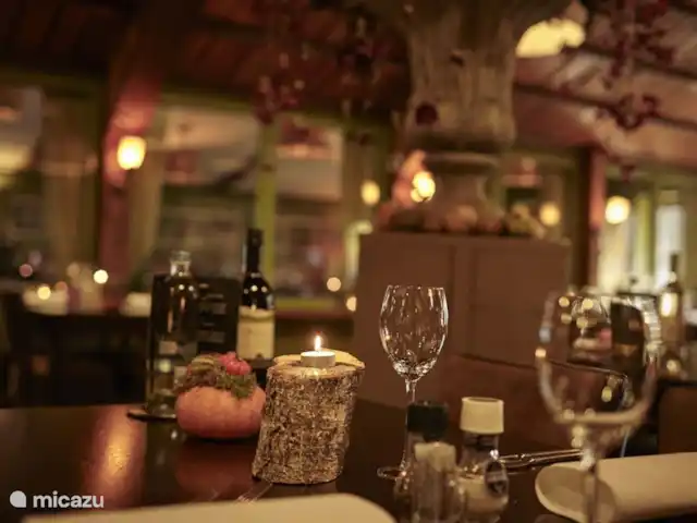 Location de Vacances Pays-Bas, Gueldre, Beekbergen, chalet - Chalet 't Veluws Huuske Découvrez notre propre restaurant 'Eeterij De Lierderhoeve' avec un coin jeux pour les petits mangeurs.