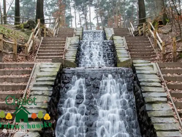 Location de Vacances Pays-Bas, Gueldre, Beekbergen, chalet - Chalet 't Veluws Huuske La plus haute cascade des Pays-Bas est située entre Beekbergen et Loenen. Si vous êtes en vacances dans notre chalet, cela vaut vraiment le détour. C'est une belle région pour se promener.
