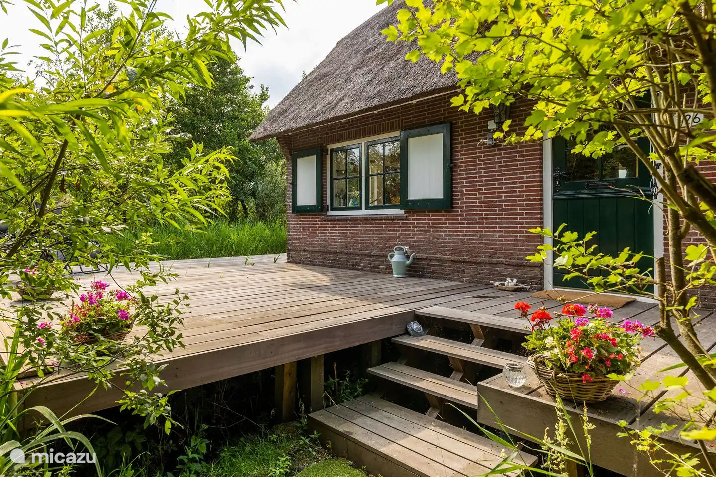 Ingang naar de woning