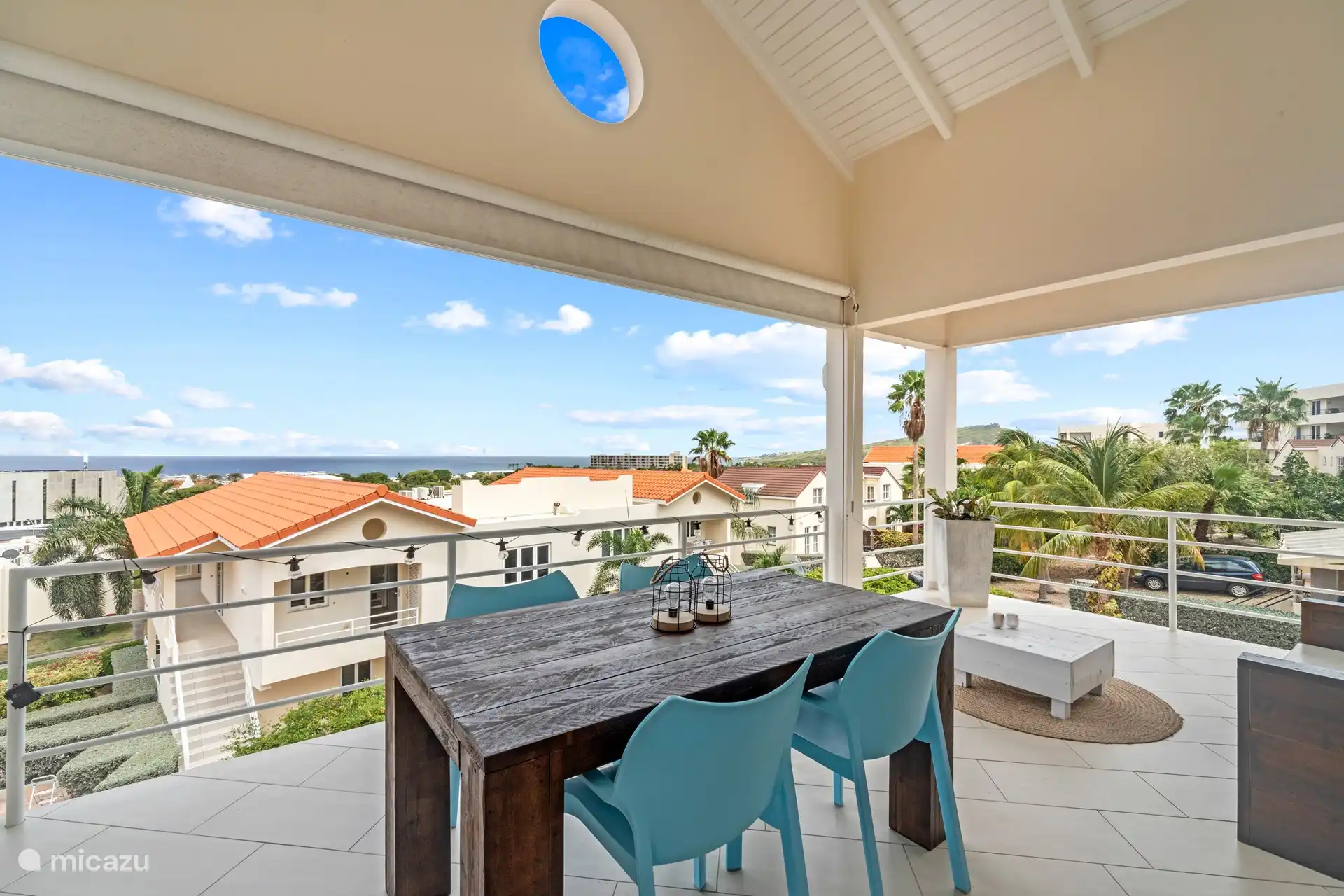 Vue imprenable depuis la terrasse