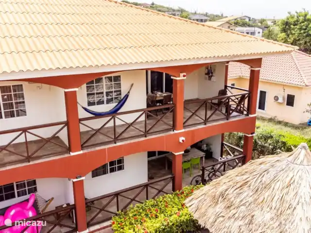 Nos Dushi Seru Hulanda en Curazao, Curazao Centro, Abrahamsz - apartamento Balcón con hamaca