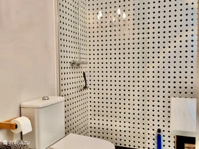 Location de Vacances Espagne, Andalousie, Casares, appartement - Appartement de luxe au bord de la mer douche
