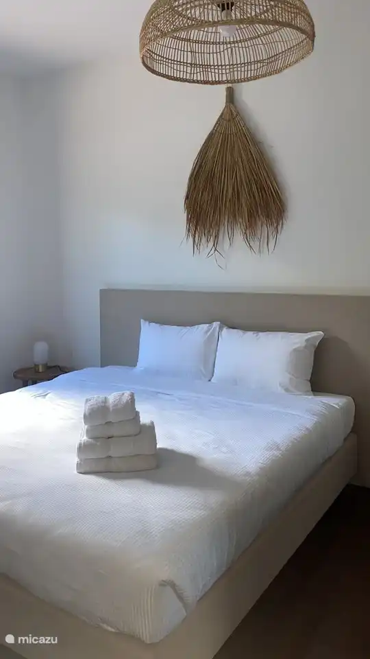 De woning heeft naast de master bedroom nog 3 slaapkamers in het hoofdgebouw en nog een apartement omgebouwd als suite.