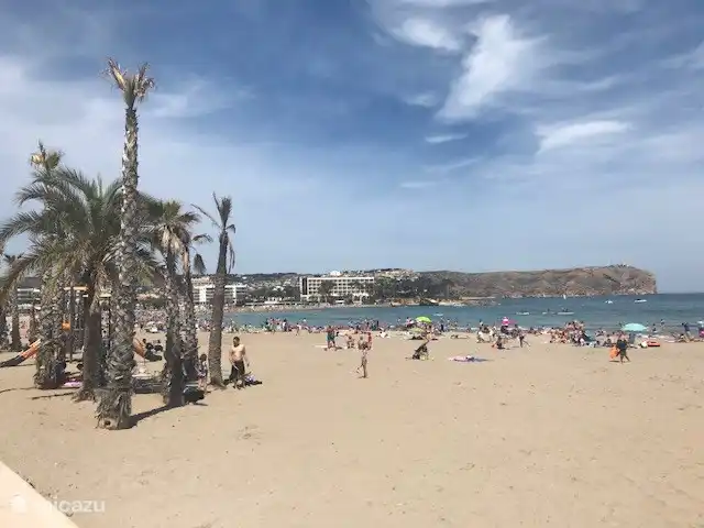 Playa de arena del Arenal