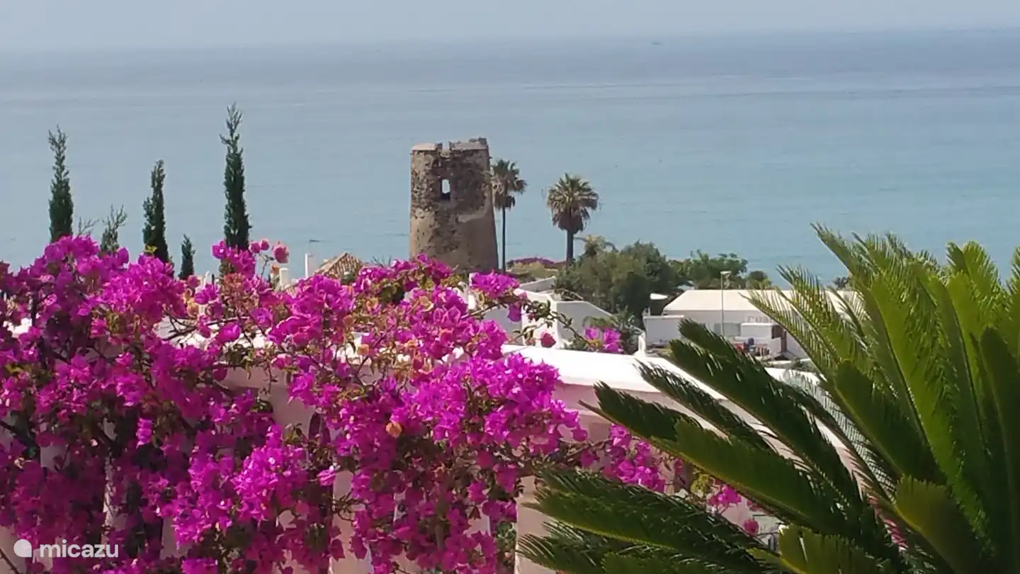 Blick vom Pool auf 'El Torre' von Torremuelle.