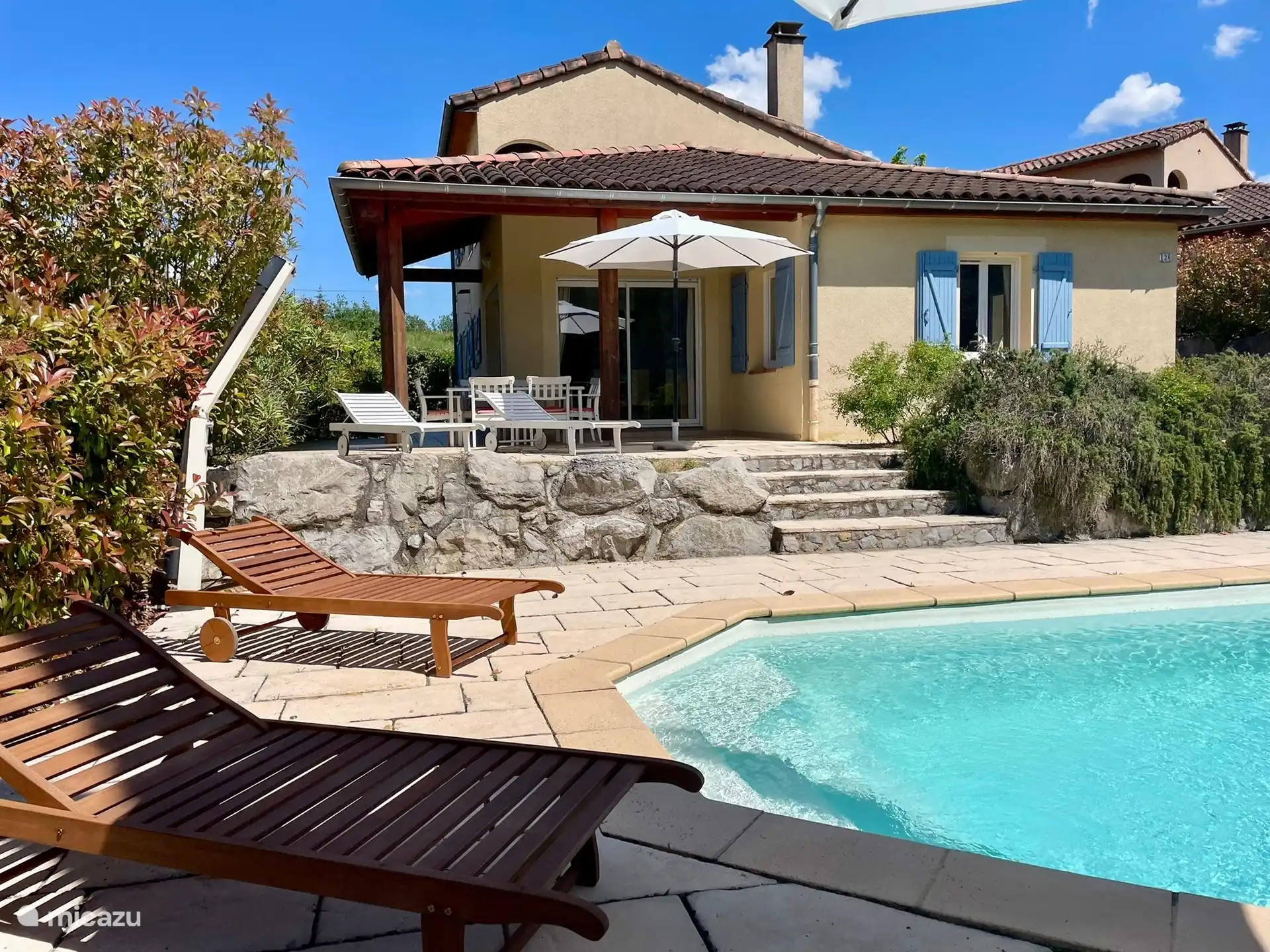 Villa Les Collines in Frankreich, Ardèche, Vallon-Pont-d'Arc - villa