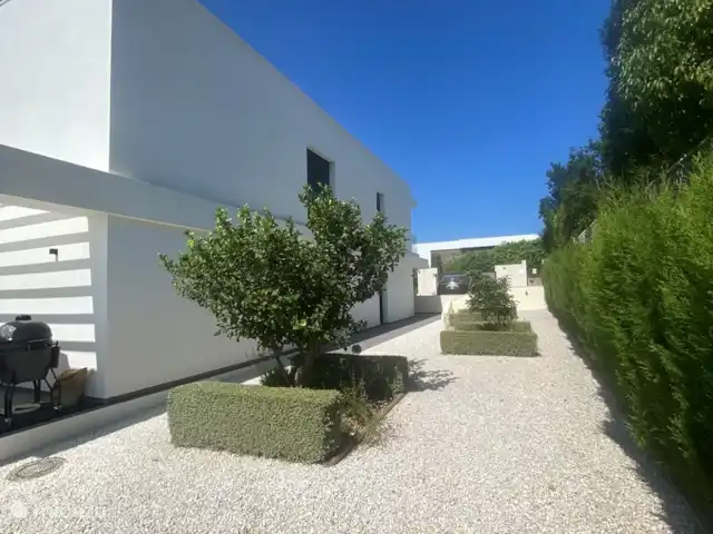Location de Vacances Espagne, Costa Blanca, Jávea, villa - Villa Strelitzia Grand jardin avec agrumes.
