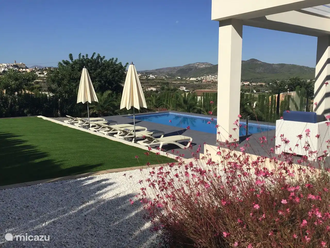 Vue sur les collines.