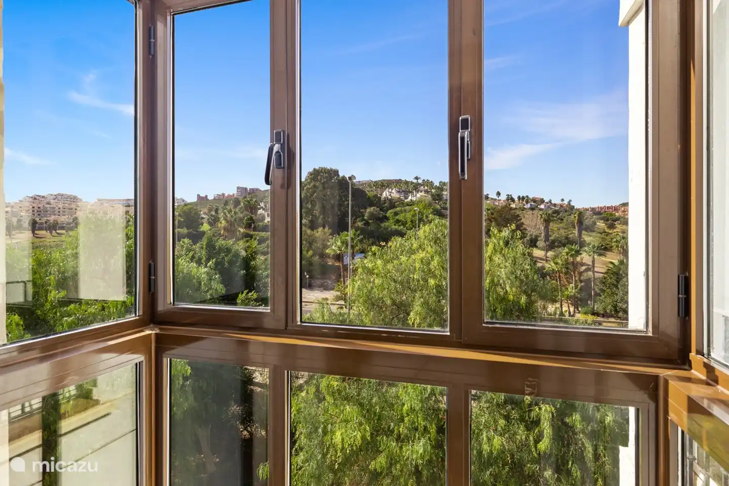 Blick auf den Golfplatz