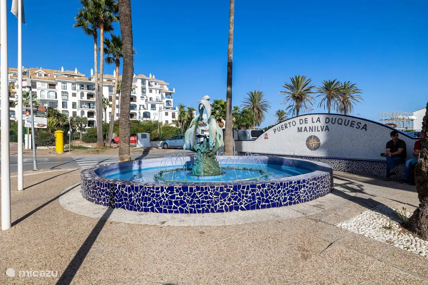 das Denkmal von Puerto de la Duquesa