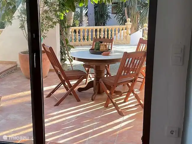 La Posada Paradiso | Casita Oliva 2 huren in Spanje, Costa Blanca, Jávea - appartement schuifpui naar het terras