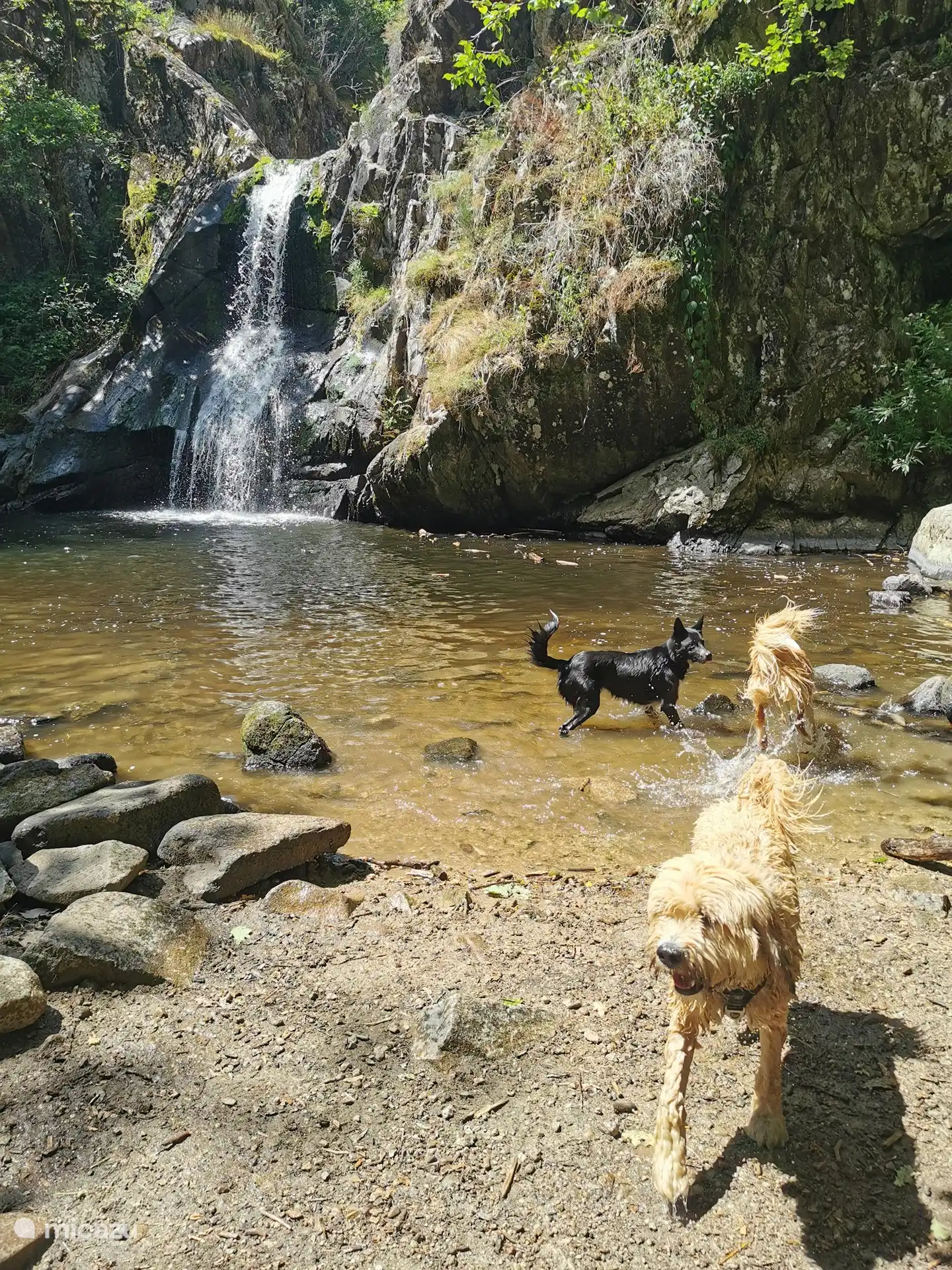 Einer der vielen Wasserfälle in der Gegend