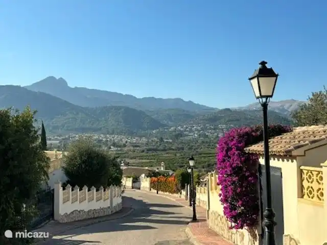 Casa Cosy en España, Costa Blanca, Orba - villa Frente de casa