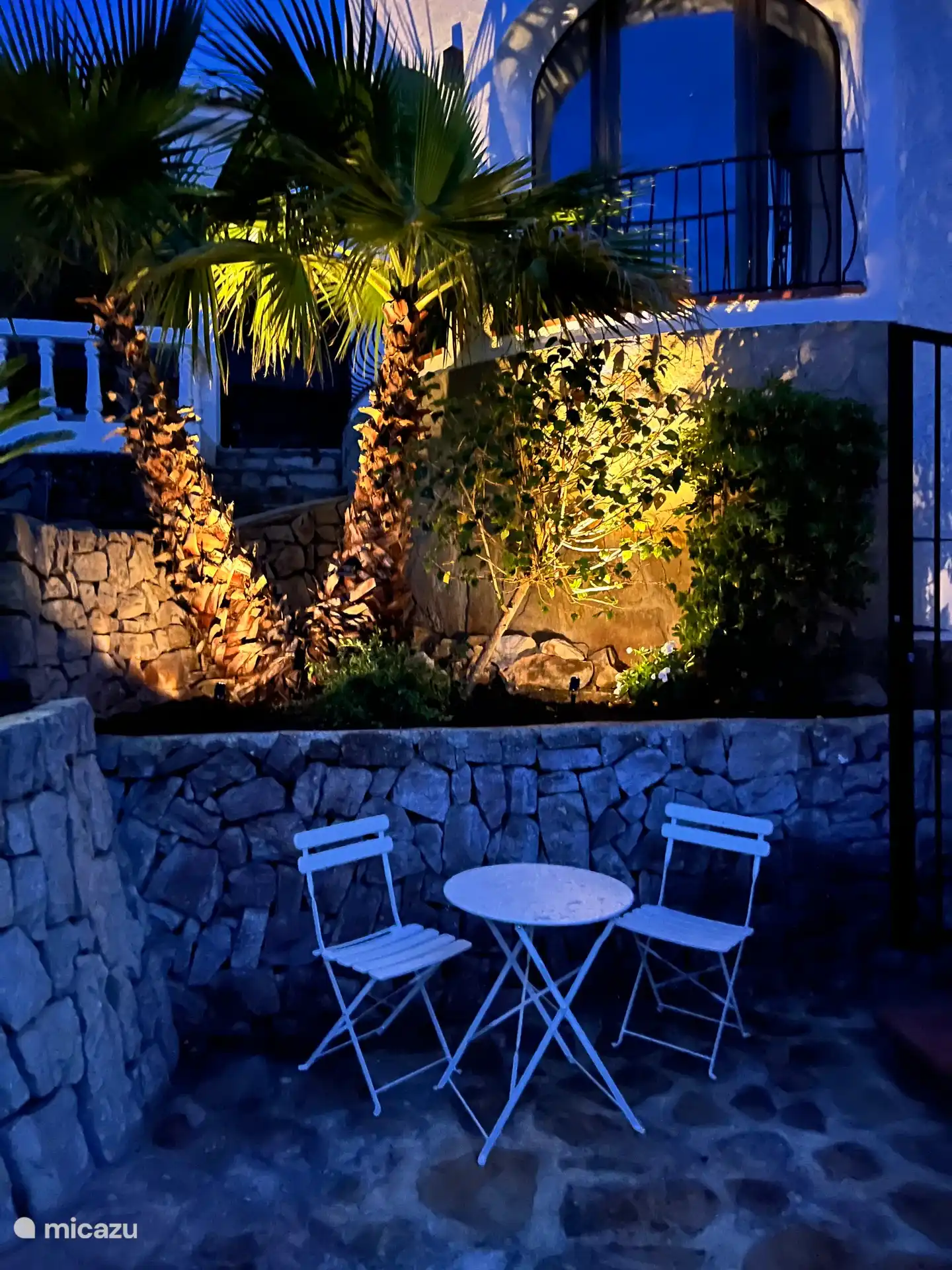 Privater Eingang zum Schlafzimmer im Erdgeschoss