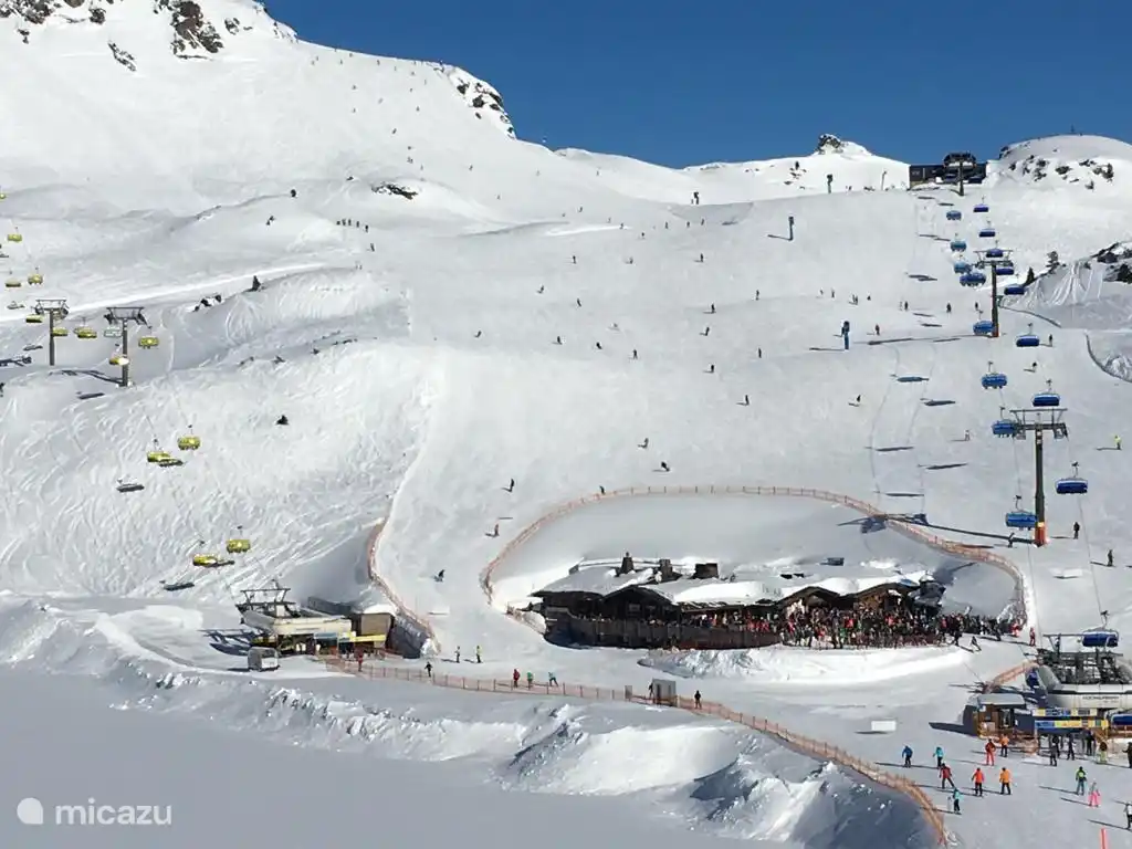 Obertauern gezien vanaf Treff2000
