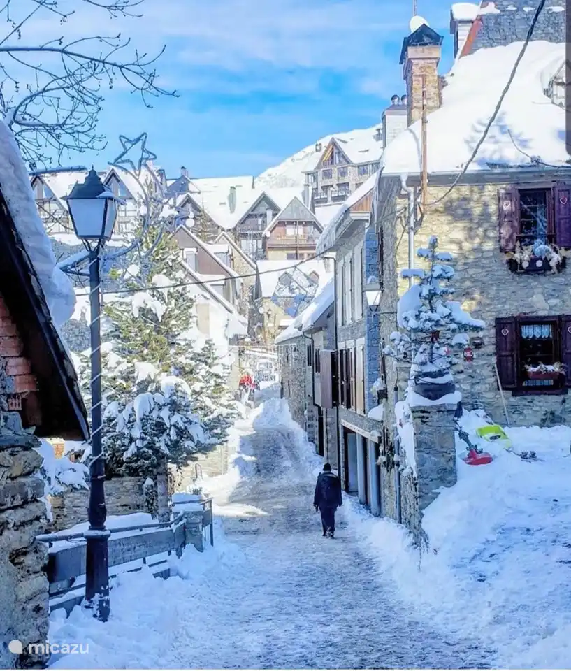 Bagergue het hoogste gelegen  bewoond dorpje  op 1.490 meter van de vallei