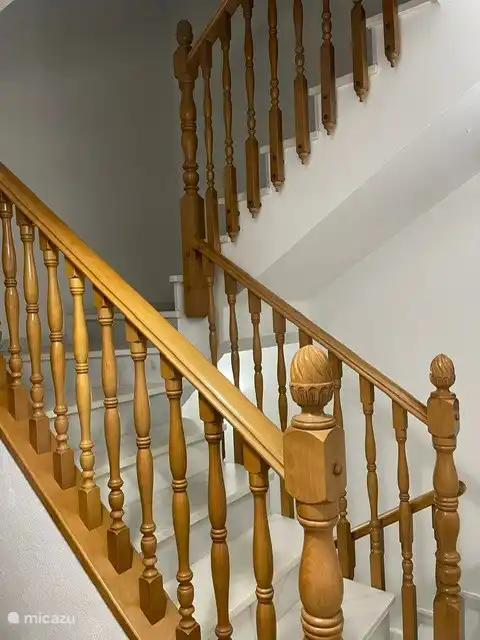 Trap naar het dakterras.