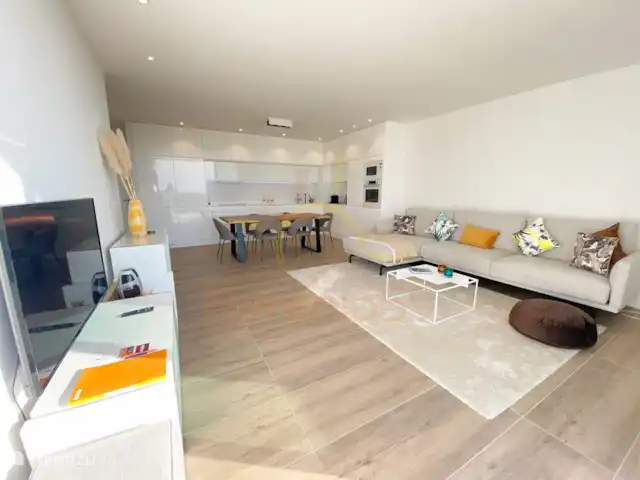 Naranjo59 - Lujoso Ático en España, Costa Blanca, Orihuela - apartamento sala de estar con televisor de pantalla plana