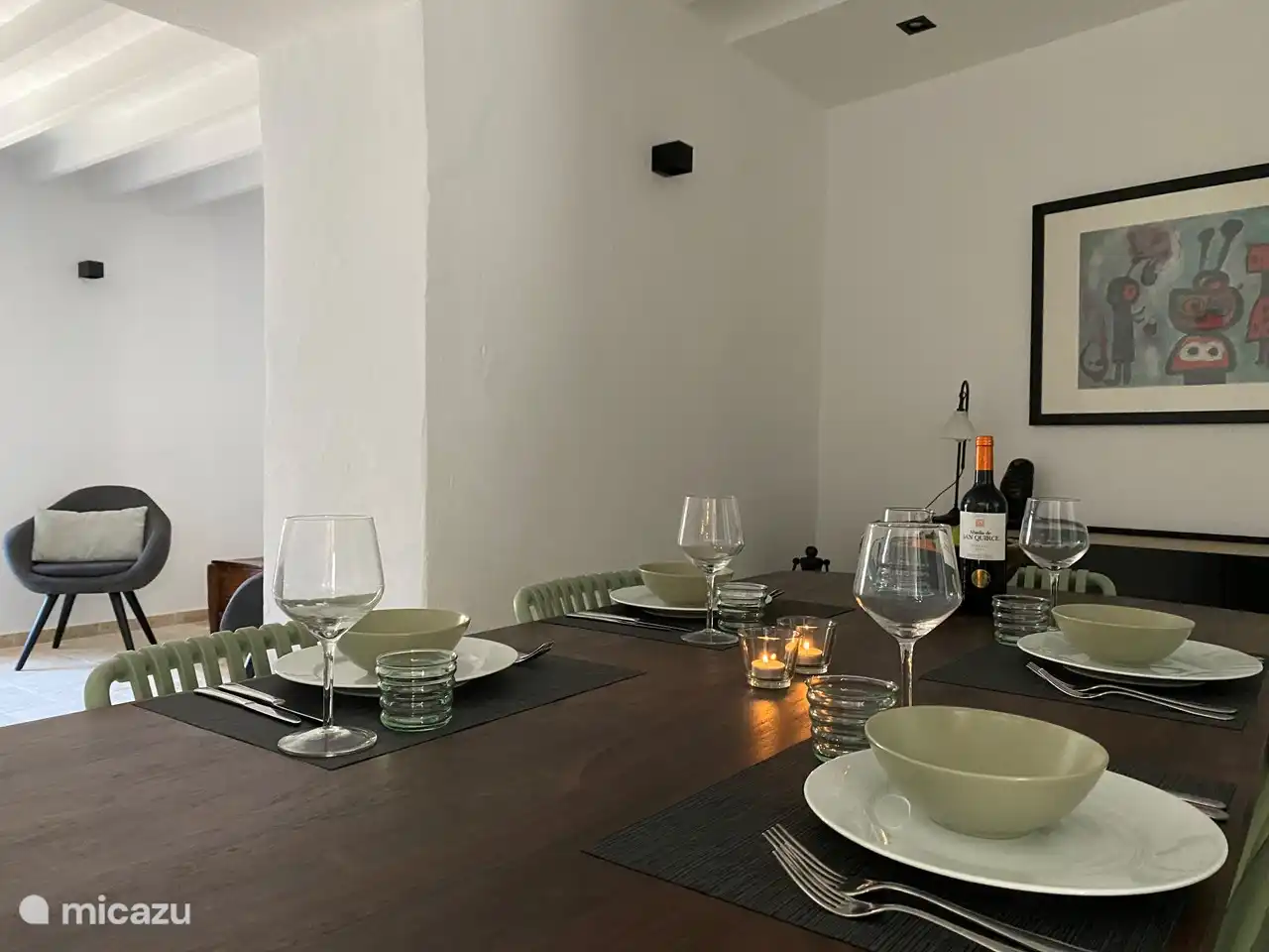 Wohnzimmer, Essbereich