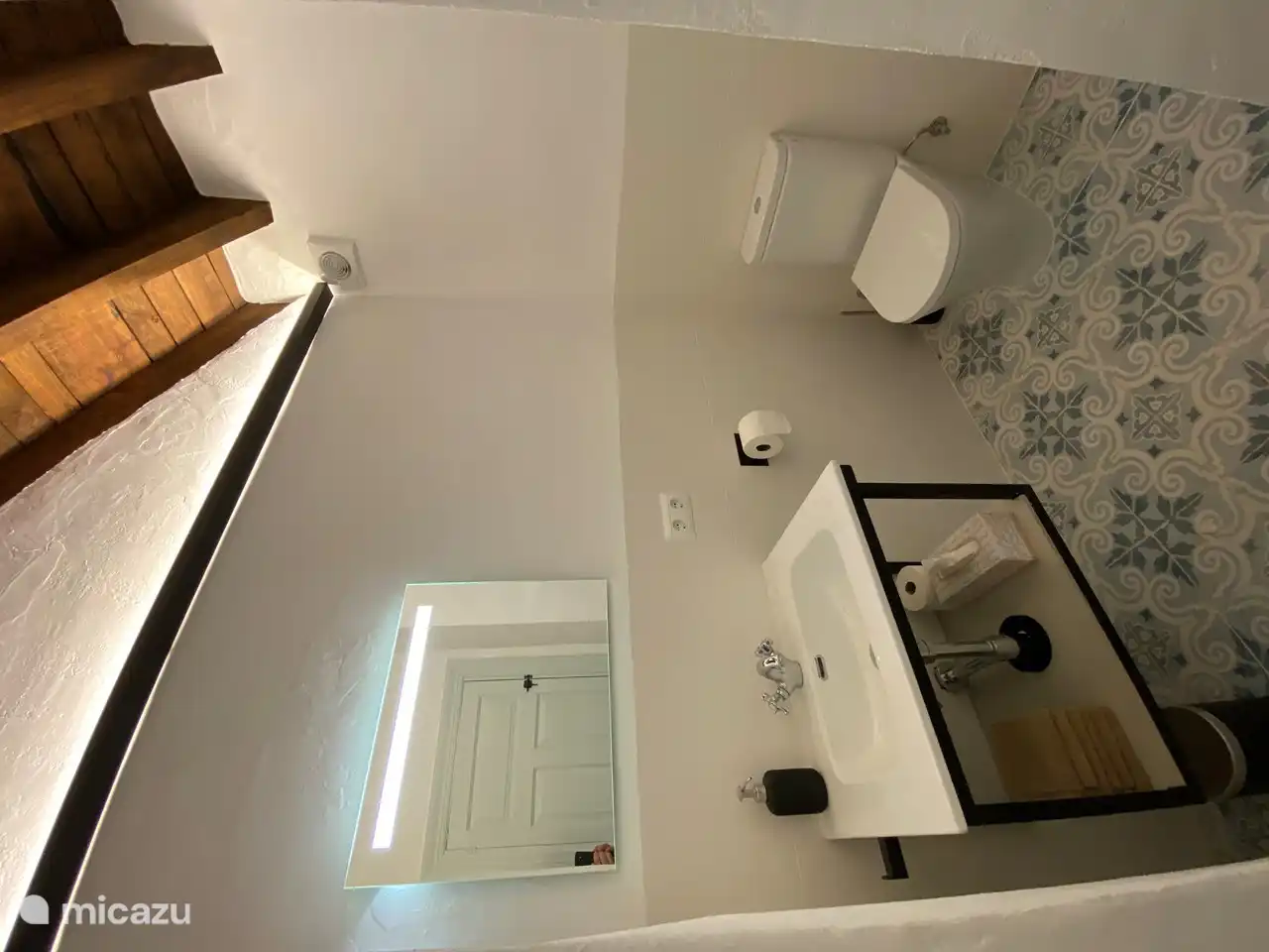 Badezimmer im Obergeschoss