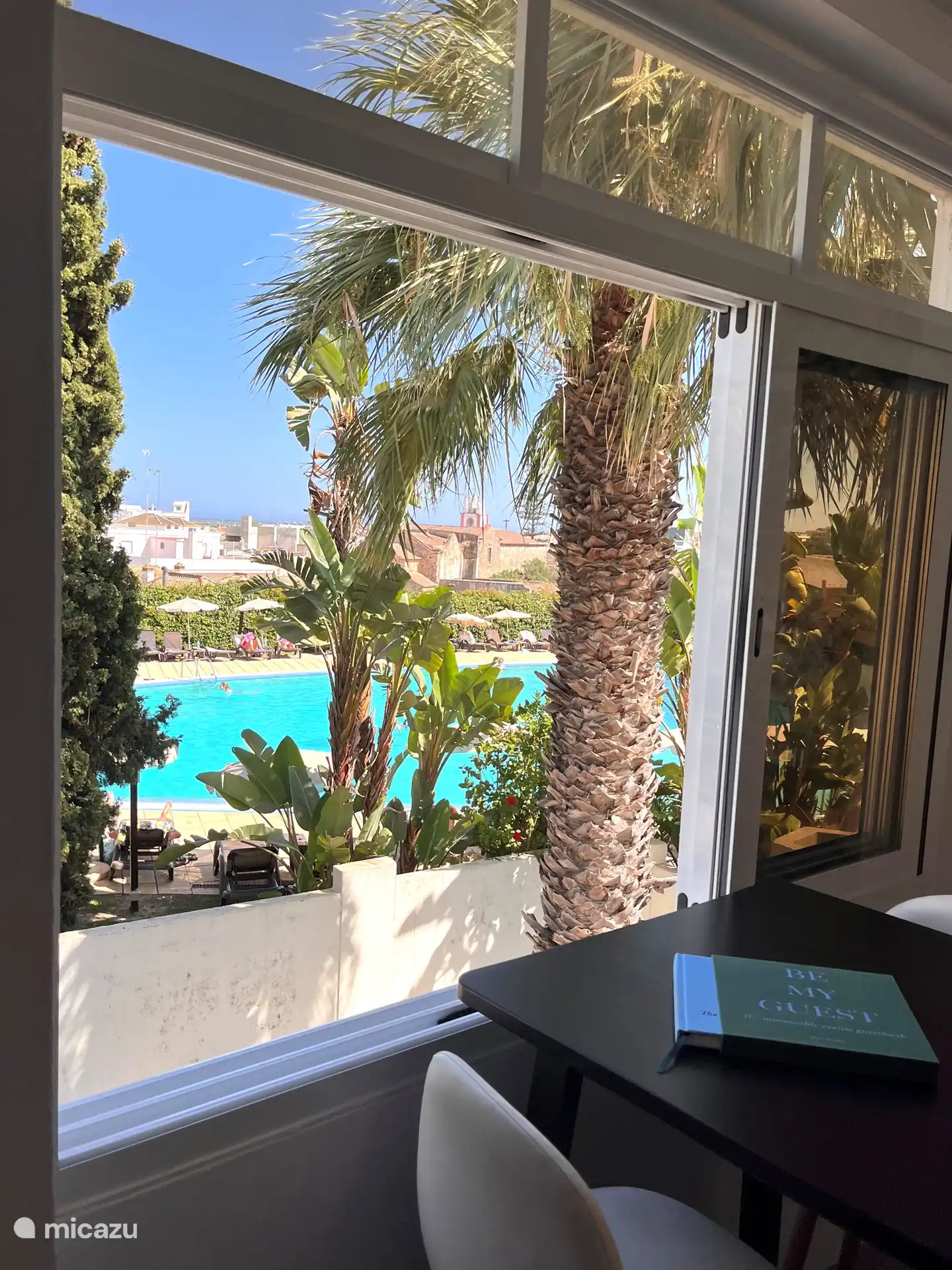 Uitzicht vanuit het raam